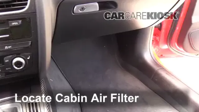 2015 Audi RS5 4.2L V8 Air Filter (Cabin) Replace
